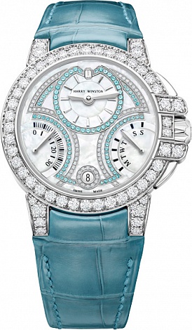 Review Replica Harry Winston Ocean 20th Anniversary Biretrograde OCEABI36WW052 watch